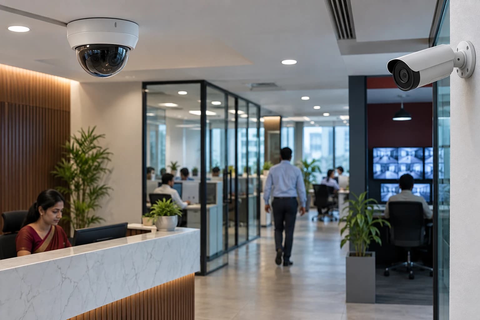 IP & analogue CCTV cameras